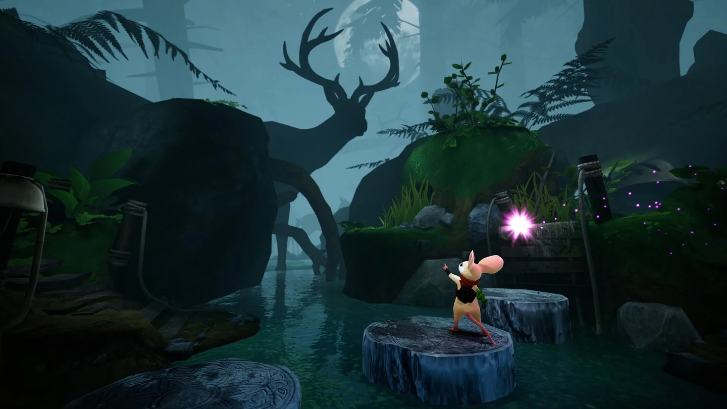 La magia de Moss: Una aventura encantadora en Realidad Virtual